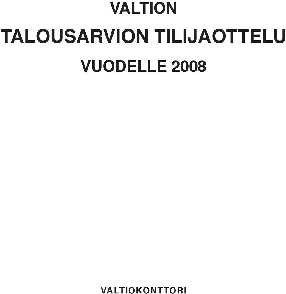 TILIJAOTTELU