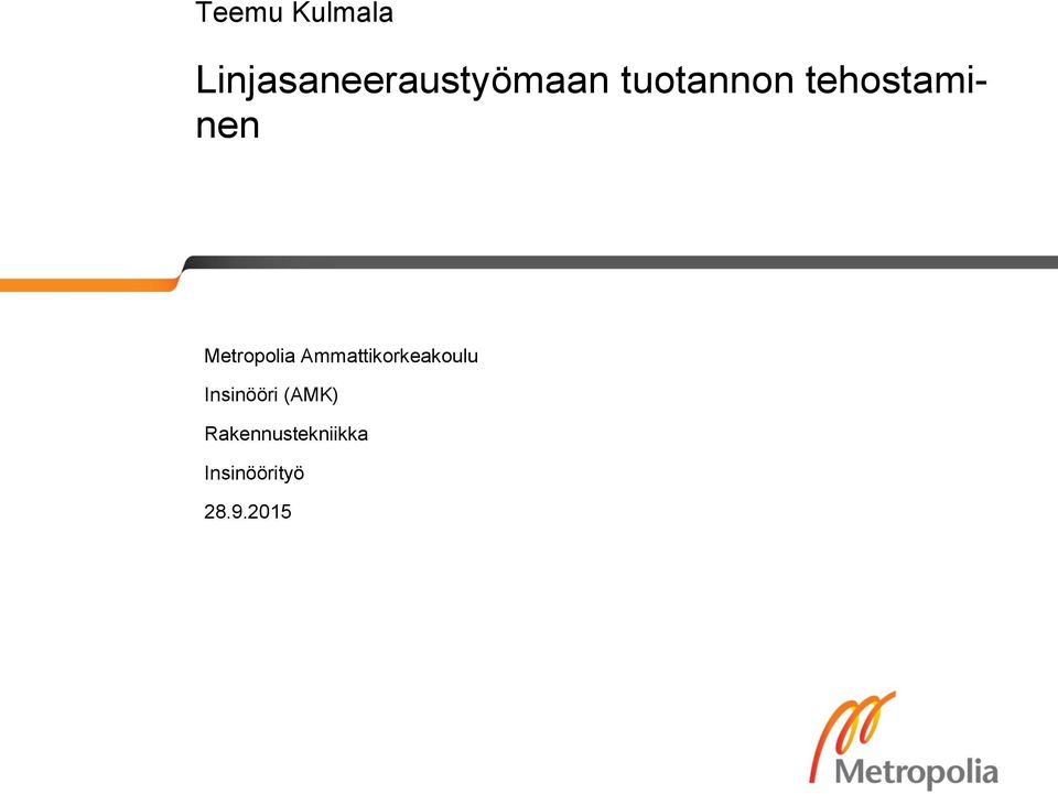 Ammattikorkeakoulu Insinööri (AMK)