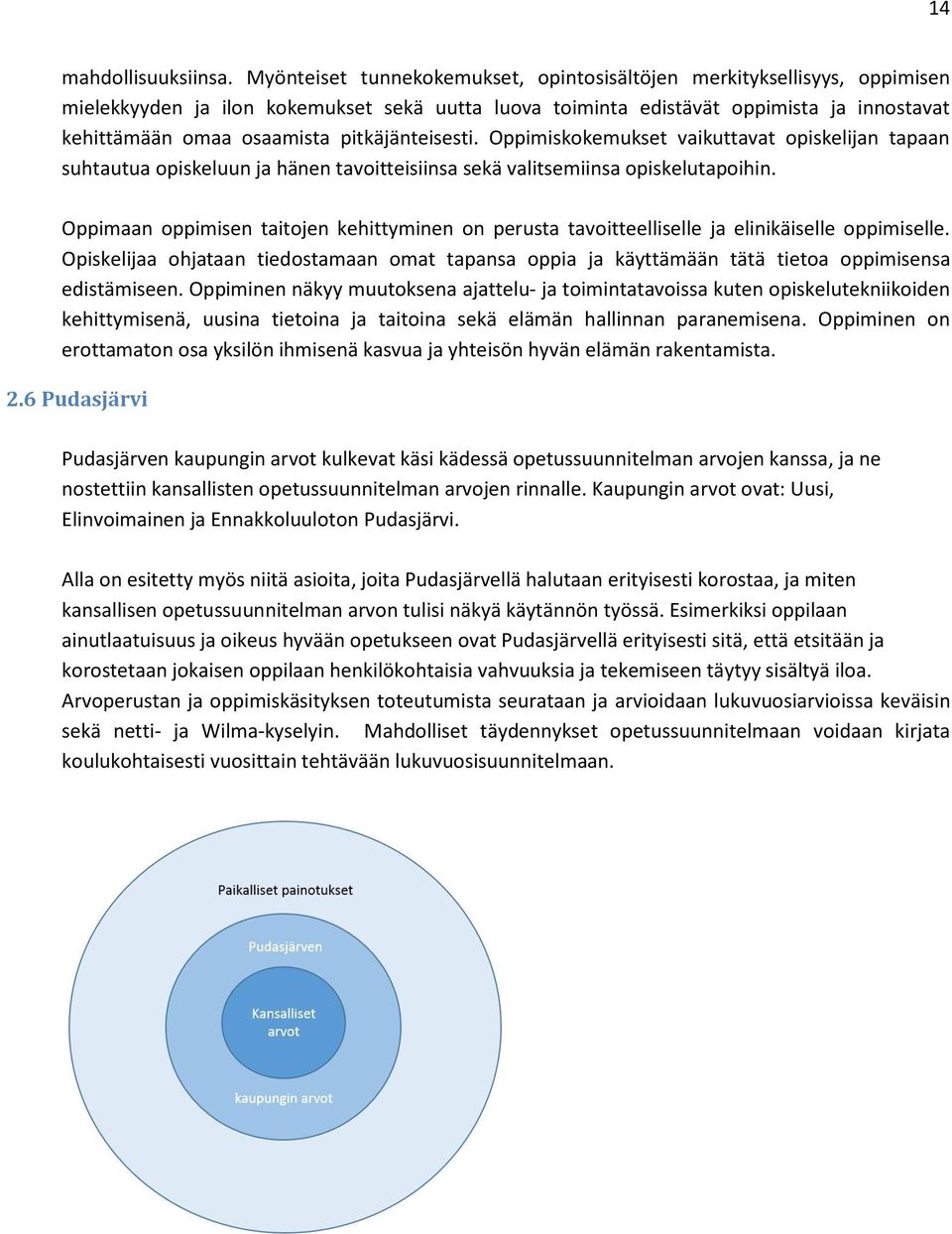 pitkäjänteisesti. Oppimiskokemukset vaikuttavat opiskelijan tapaan suhtautua opiskeluun ja hänen tavoitteisiinsa sekä valitsemiinsa opiskelutapoihin.