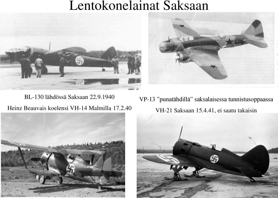 17.2.40 VP-13 punatähdillä saksalaisessa