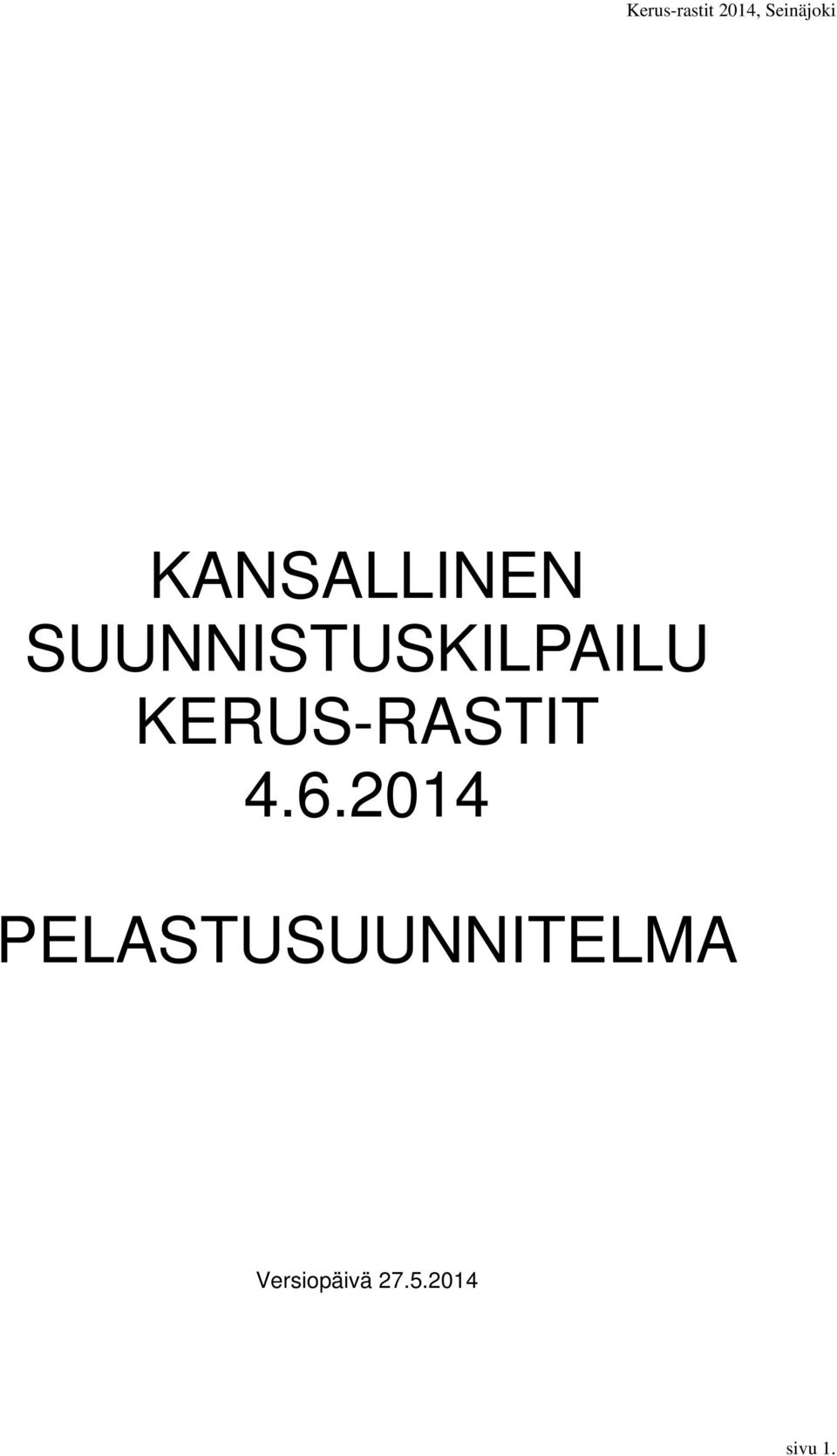 KERUS-RASTIT 4.6.