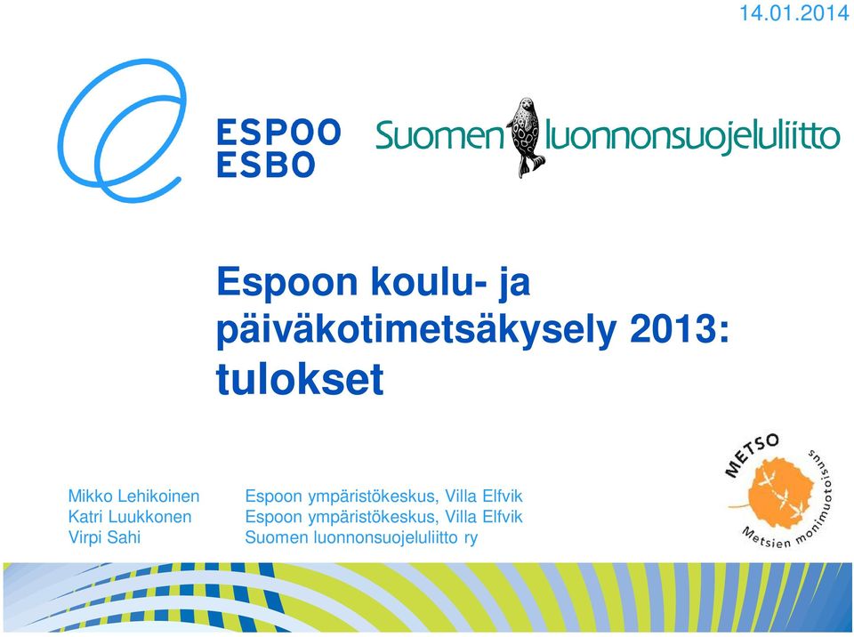 tulokset Mikko Lehikoinen Katri Luukkonen Virpi Sahi