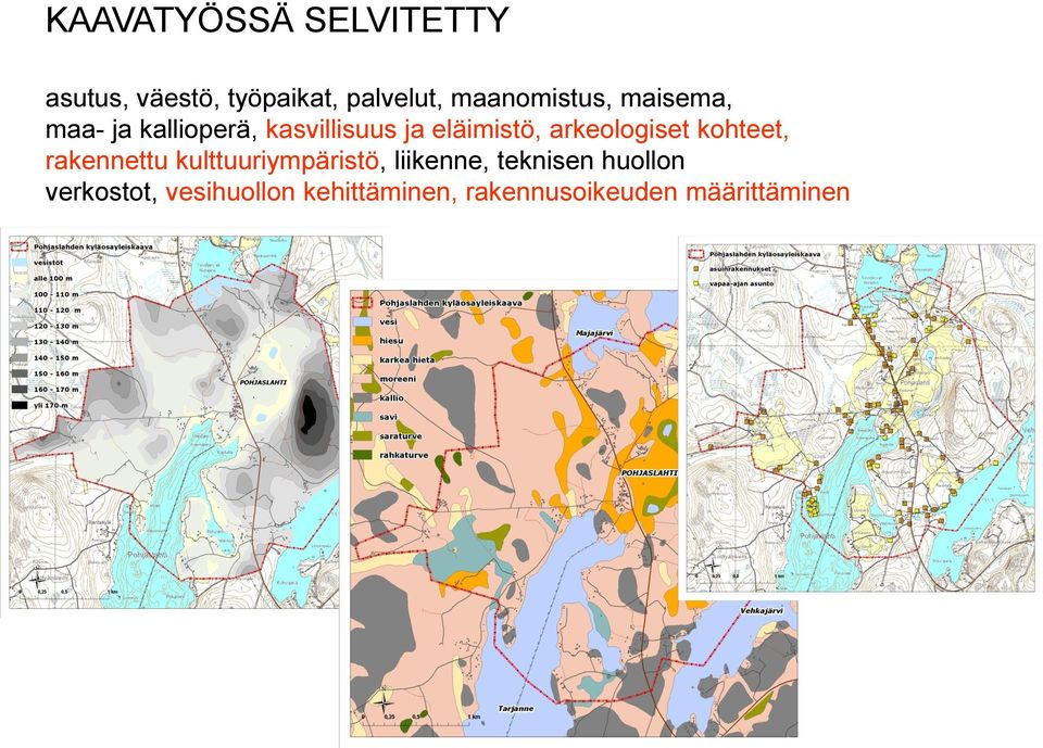 arkeologiset kohteet, rakennettu kulttuuriympäristö, liikenne,