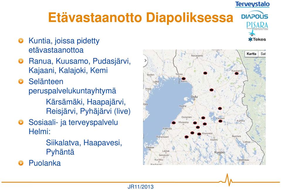 peruspalvelukuntayhtymä Kärsämäki, Haapajärvi, Reisjärvi, Pyhäjärvi