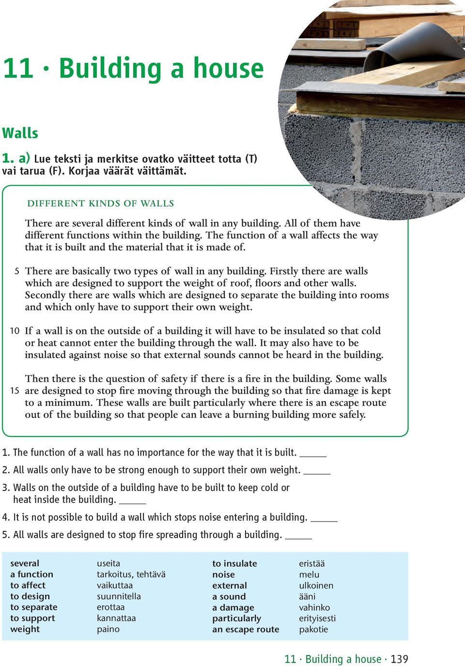 The function of a wall affects the way that it is built and the material that it is made of. There are basically two types of wall in any building.