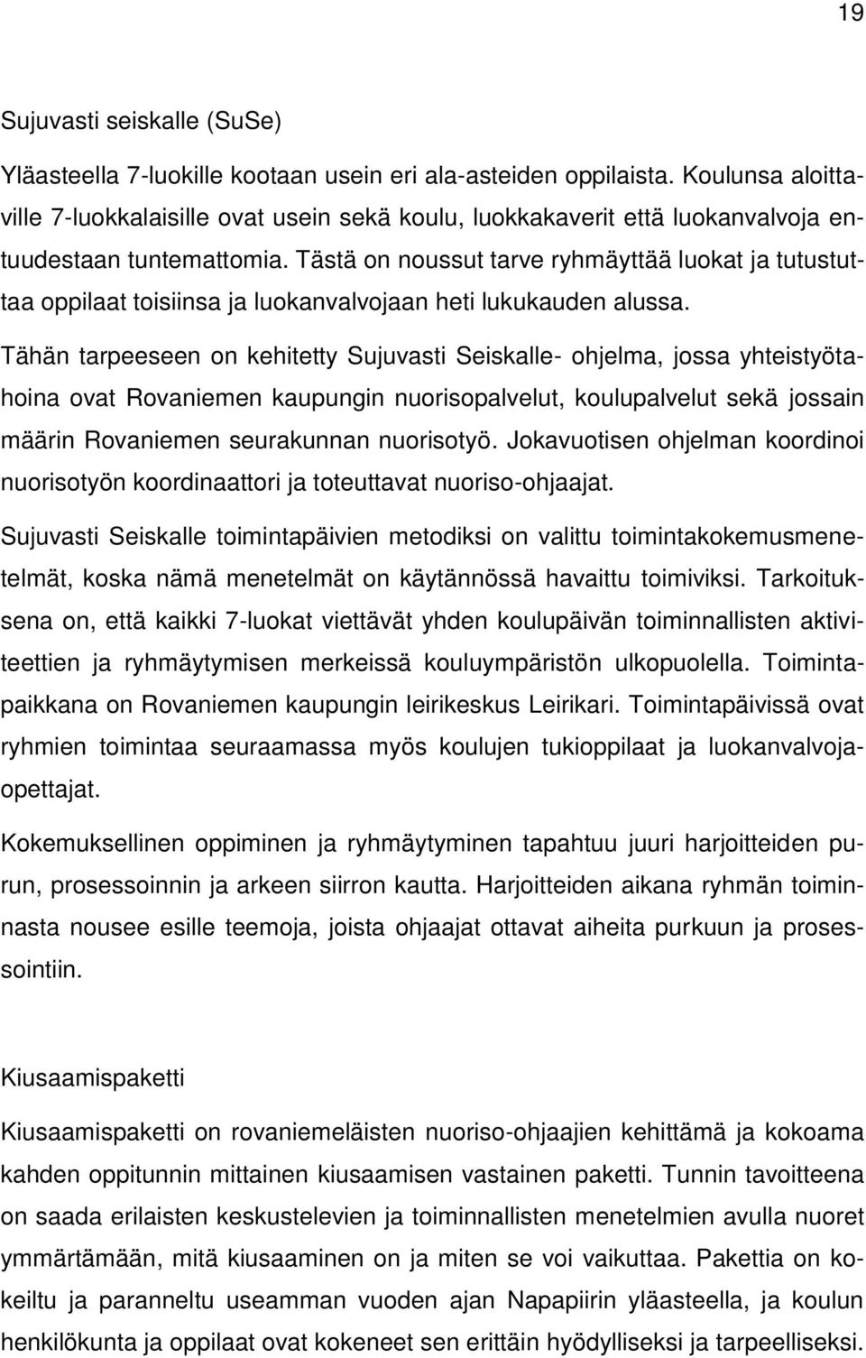 TOIMINTAMALLI. Koulunuorisotyö Rovaniemellä - PDF Ilmainen lataus