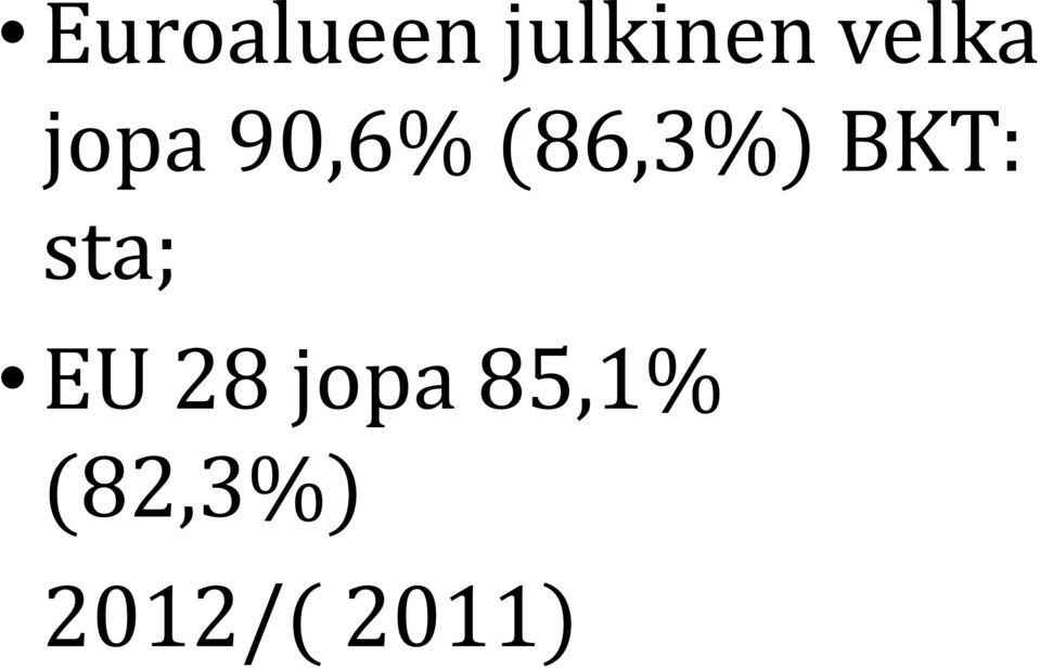 (86,3%) BKT: sta; EU