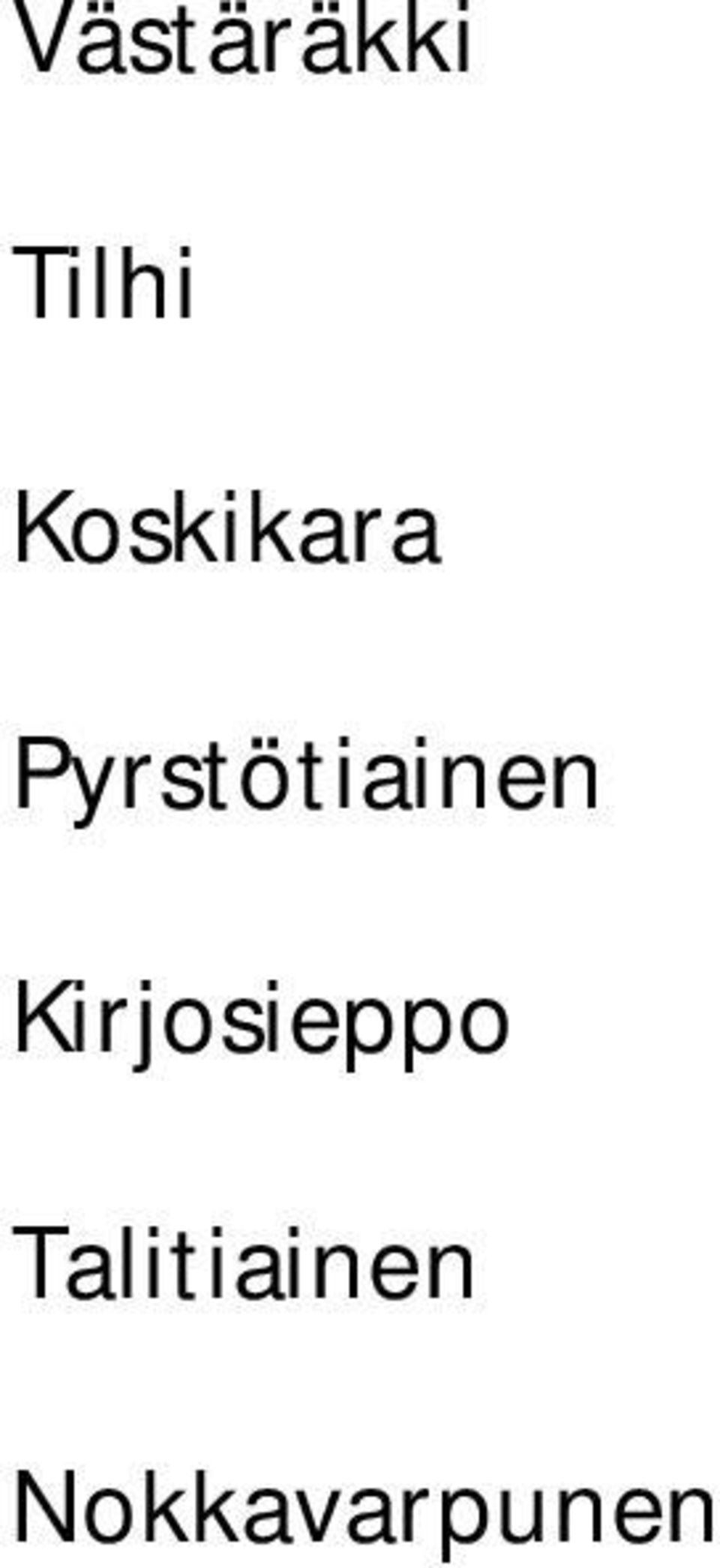 Pyrstötiainen