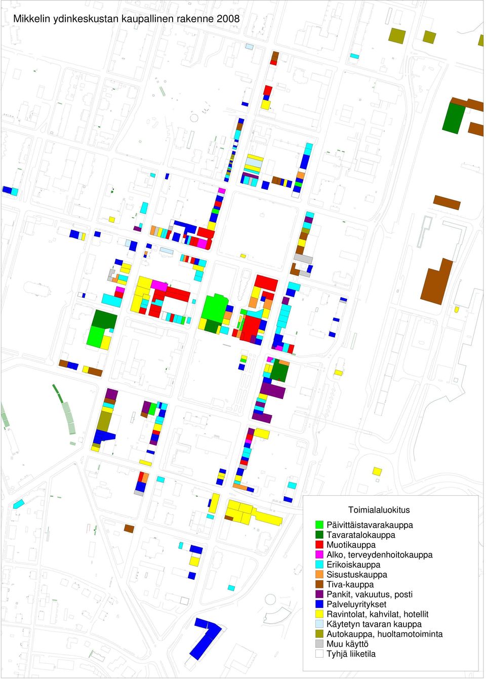 Erikoiskauppa Sisustuskauppa Tiva-kauppa Pankit, vakuutus, posti Palveluyritykset