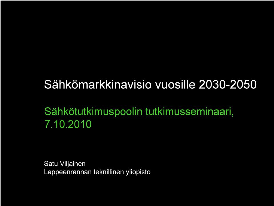 tutkimusseminaari, 7.10.