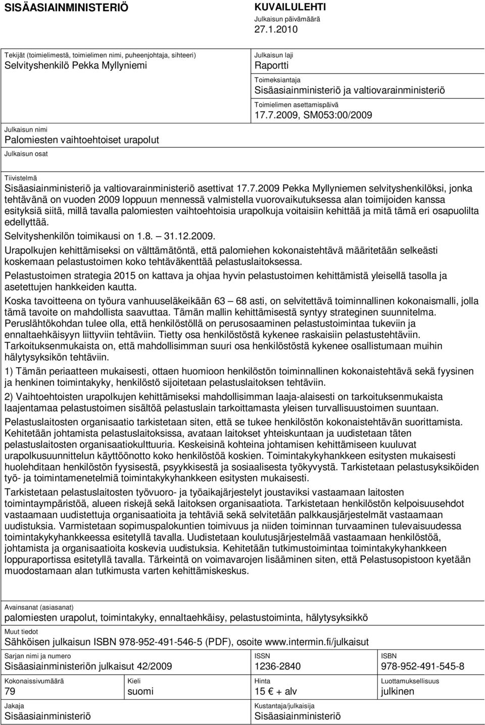 Toimielimen asettamispäivä 17.