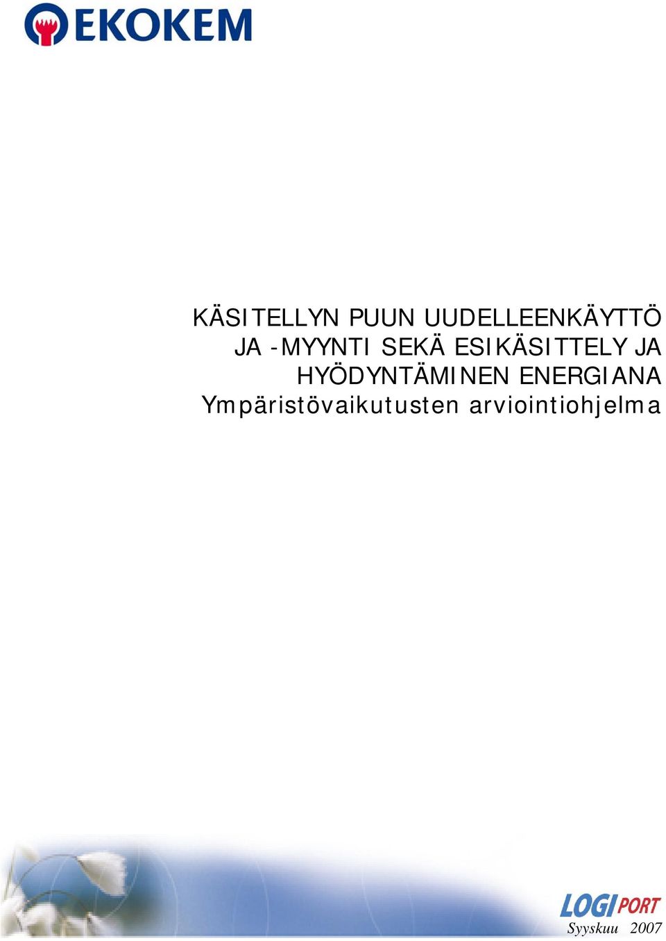 HYÖDYNTÄMINEN ENERGIANA