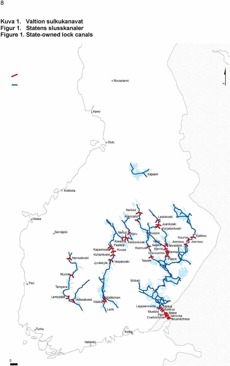 L Jyväskylä S * Kiesima y Paatela Kuusa Vaajakoski Lastukoski Cerkonkoski L taipale^ Konnus«T KarvioJ Vihovuonne Taipale Juankoski