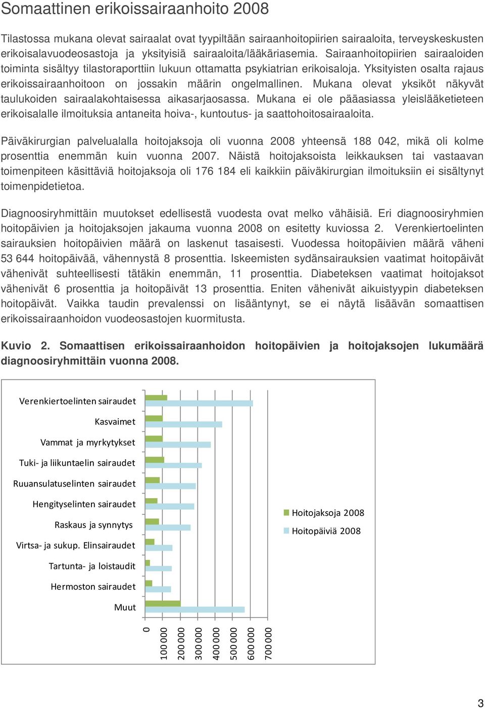 Yksityisten osalta rajaus erikoissairaanhoitoon on jossakin määrin ongelmallinen. Mukana olevat yksiköt näkyvät taulukoiden sairaalakohtaisessa aikasarjaosassa.