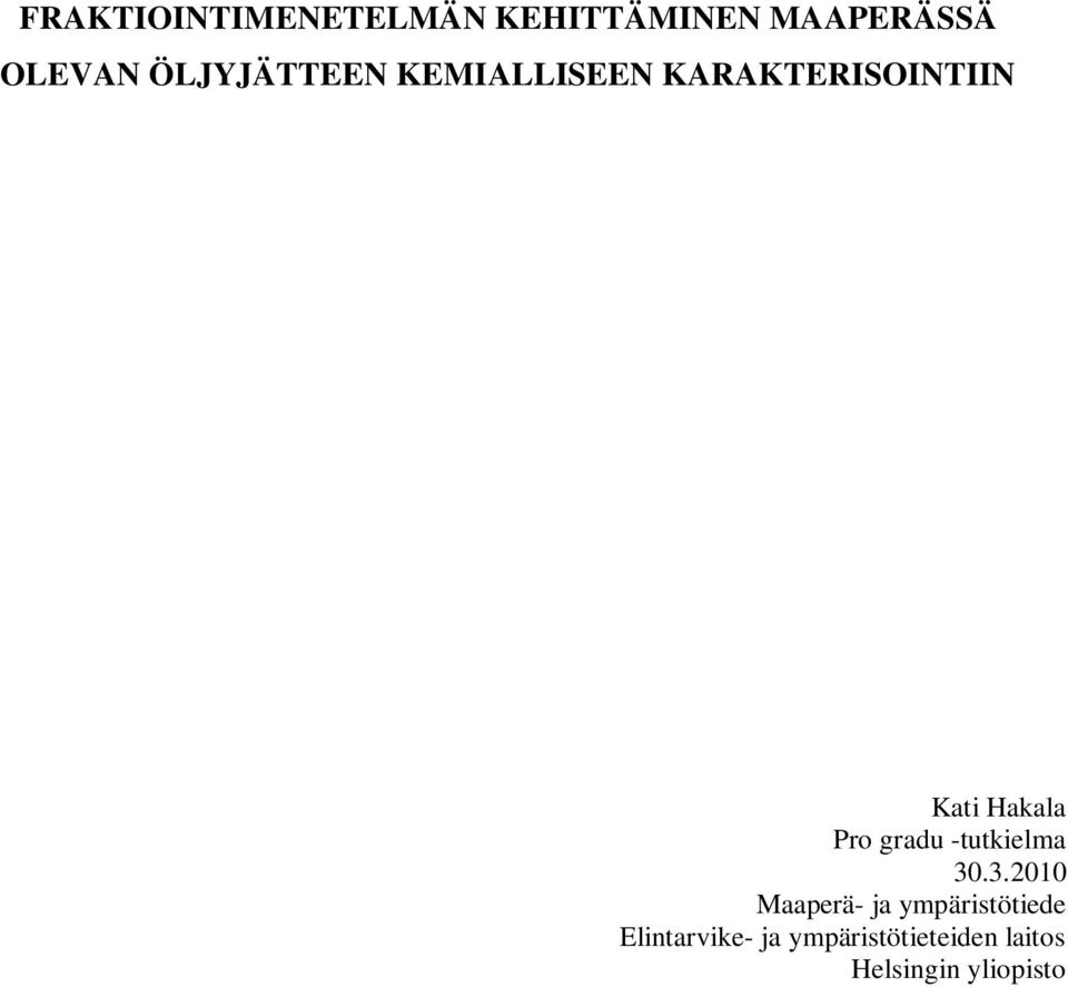 Pro gradu -tutkielma 30