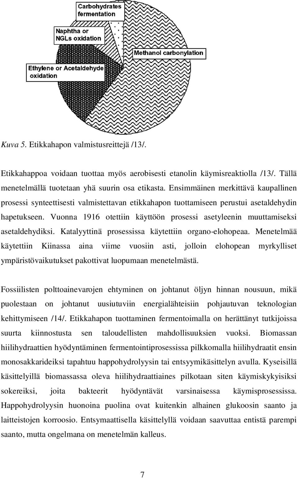 Vuonna 1916 otettiin käyttöön prosessi asetyleenin muuttamiseksi asetaldehydiksi. Katalyyttinä prosessissa käytettiin organo-elohopeaa.
