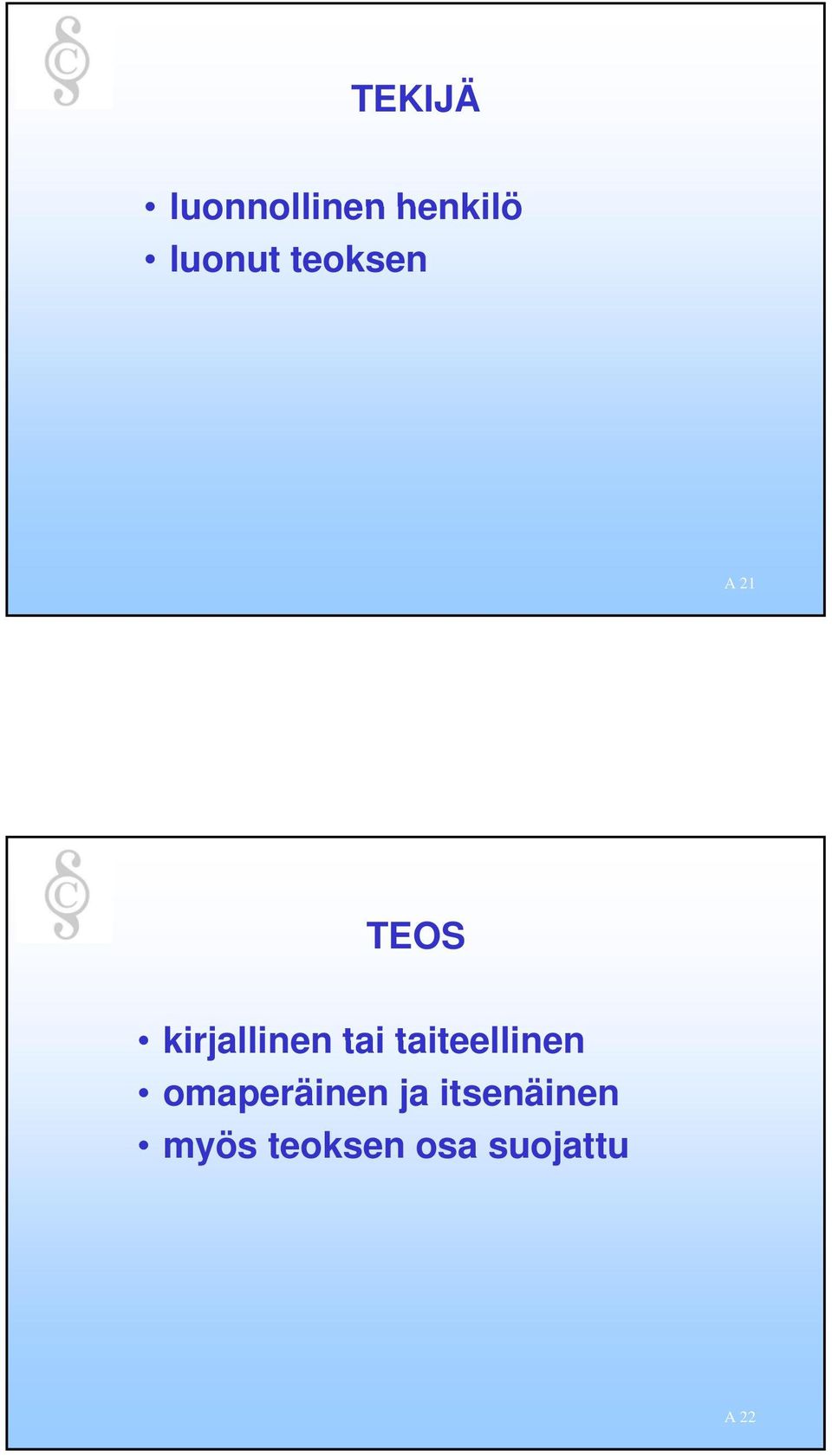 kirjallinen tai taiteellinen