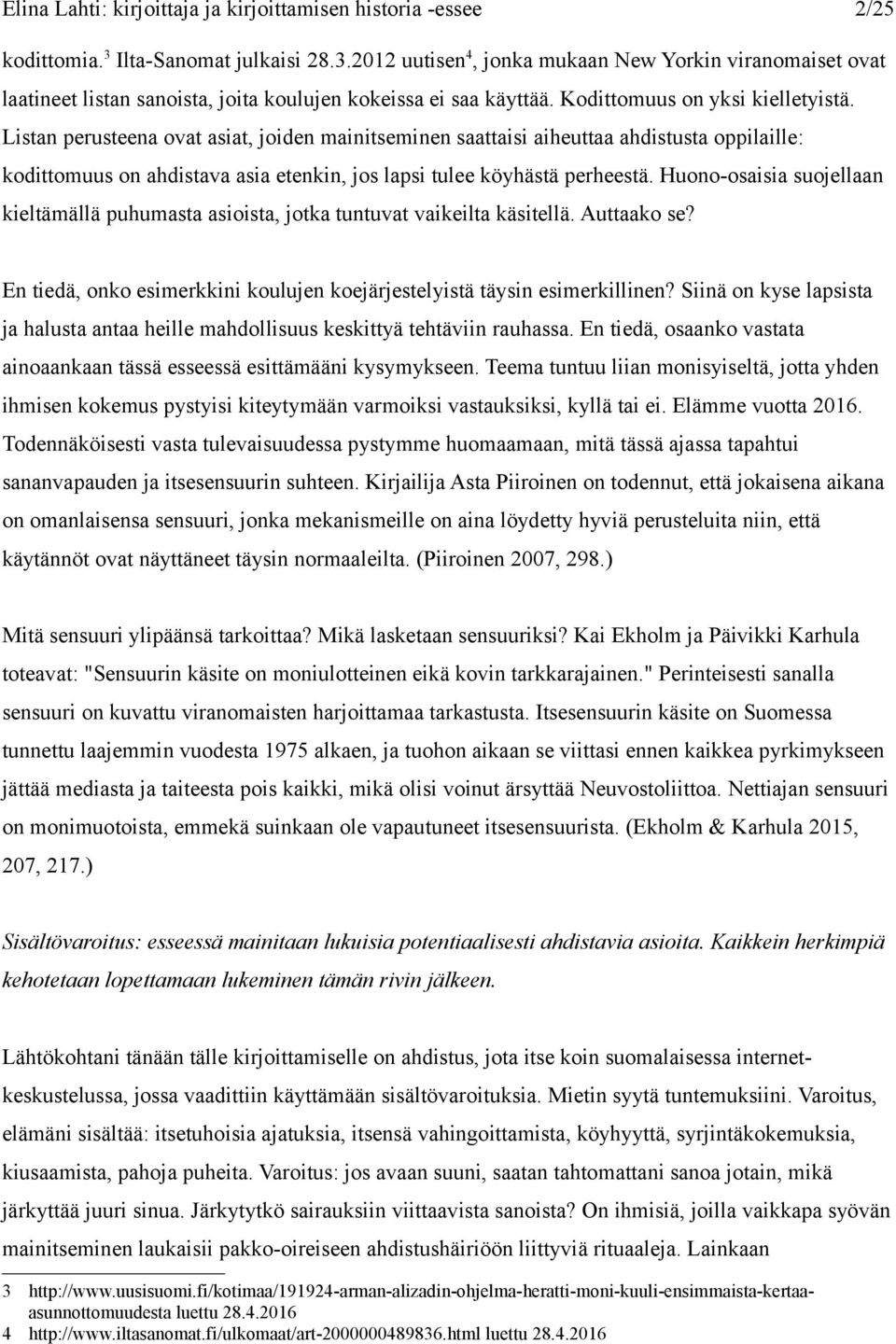 Sisaltovaroitus Kirjallisuutta Lukeminen Saattaa Herattaa Epamiellyttavia Tunteita Pdf Free Download