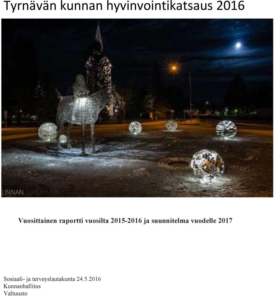 suunnitelma vuodelle 2017 Sosiaali- ja