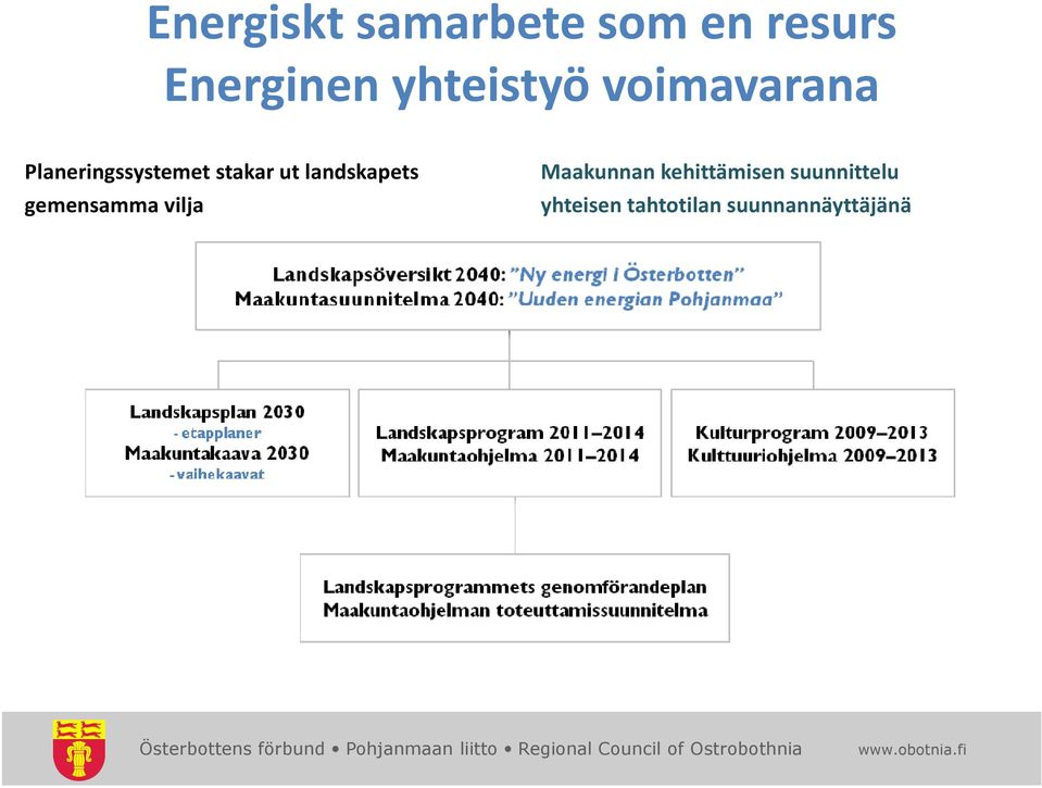 ut landskapets gemensamma vilja Maakunnan