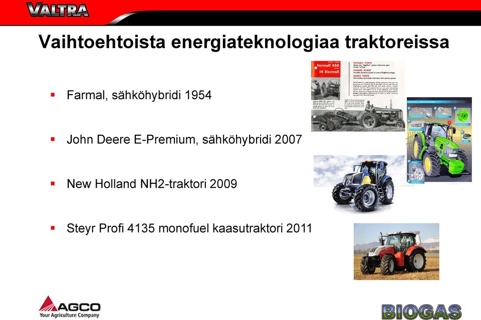 E-Premium, sähköhybridi 2007 New Holland