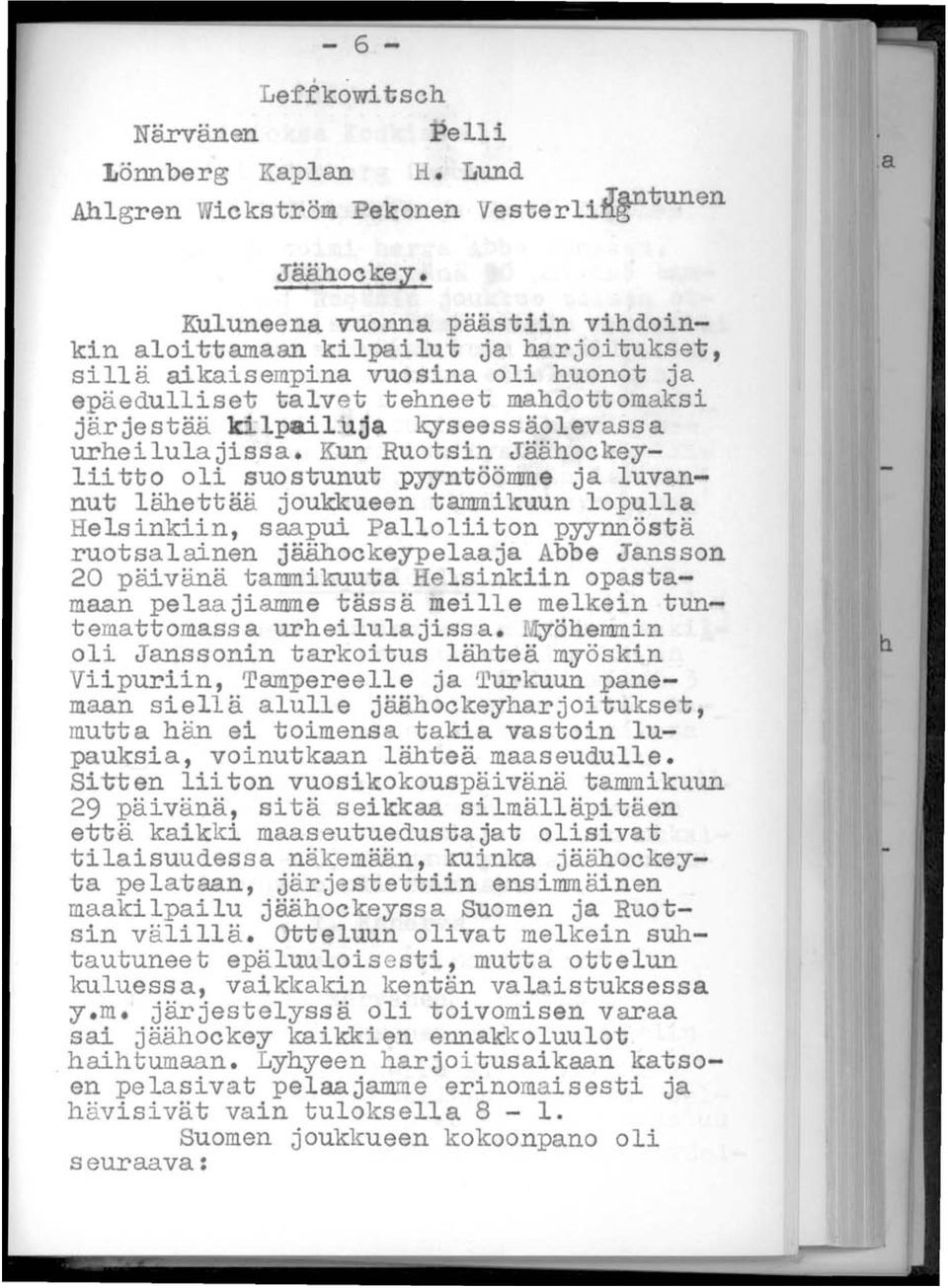 urheilulajissa.