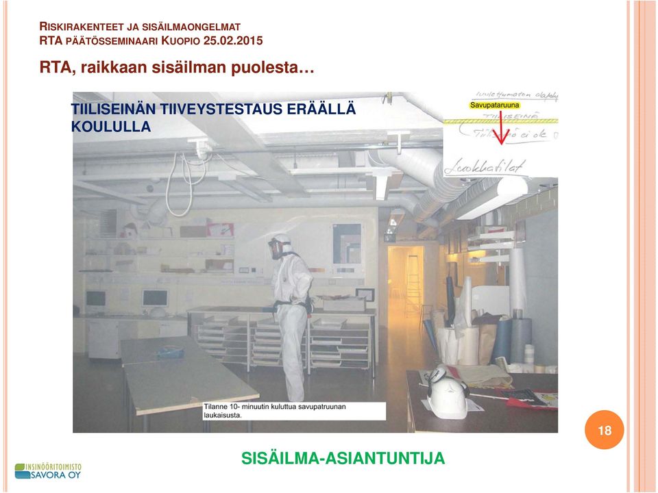 TIIVEYSTESTAUS ERÄÄLLÄ