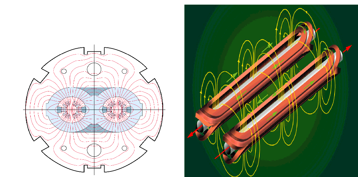 LHC-kiihdyttimen dipolit
