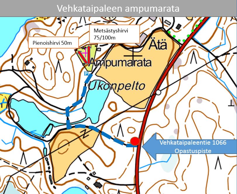 Vehkataipaleen ampumarata AMPUMARATALAIN 763/2015 MUKAINEN