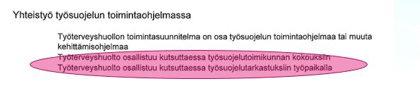 Työkyvyn tuki Mitä ennakoivia signaaleja seurataan?