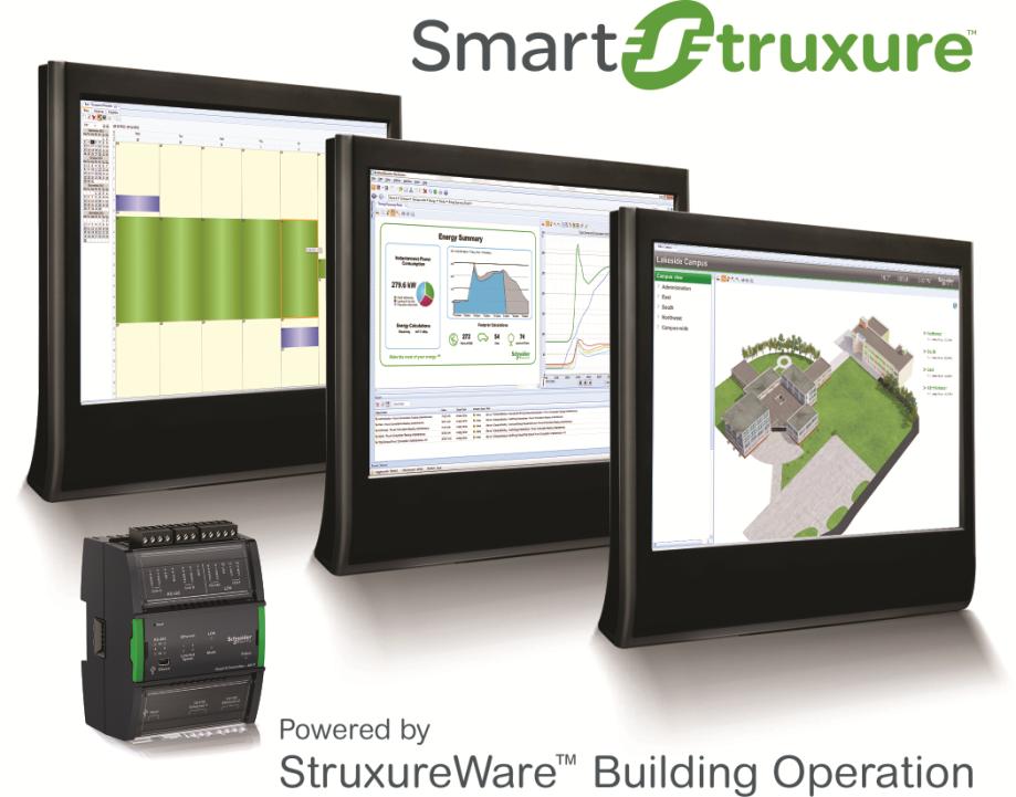 Schneider Electric s SmartStruxure solution has been created with customers needs foremost in mind.