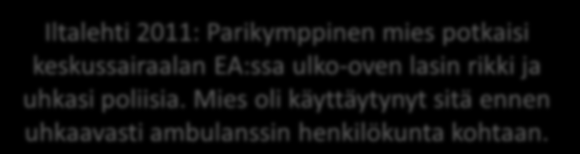 asiamies Tehy ry Tehyläinen kohtaa työssään enemmän väkivaltaa kuin lätkänpelaajat!