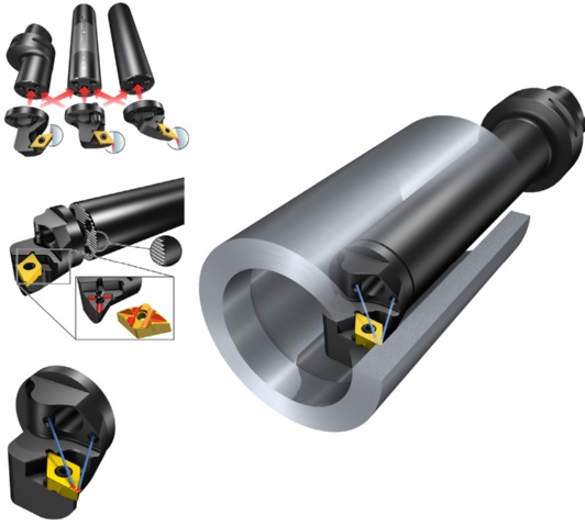 CoroTurn SL -ratkaisuja on saatavissa sisä- ja ulkosorvaukseen, uransorvaukseen, kierresorvaukseen ja monitoimikoneistukseen. Suunnittele oma työkalusi: www.toolbuilder.sandvik.coromant.