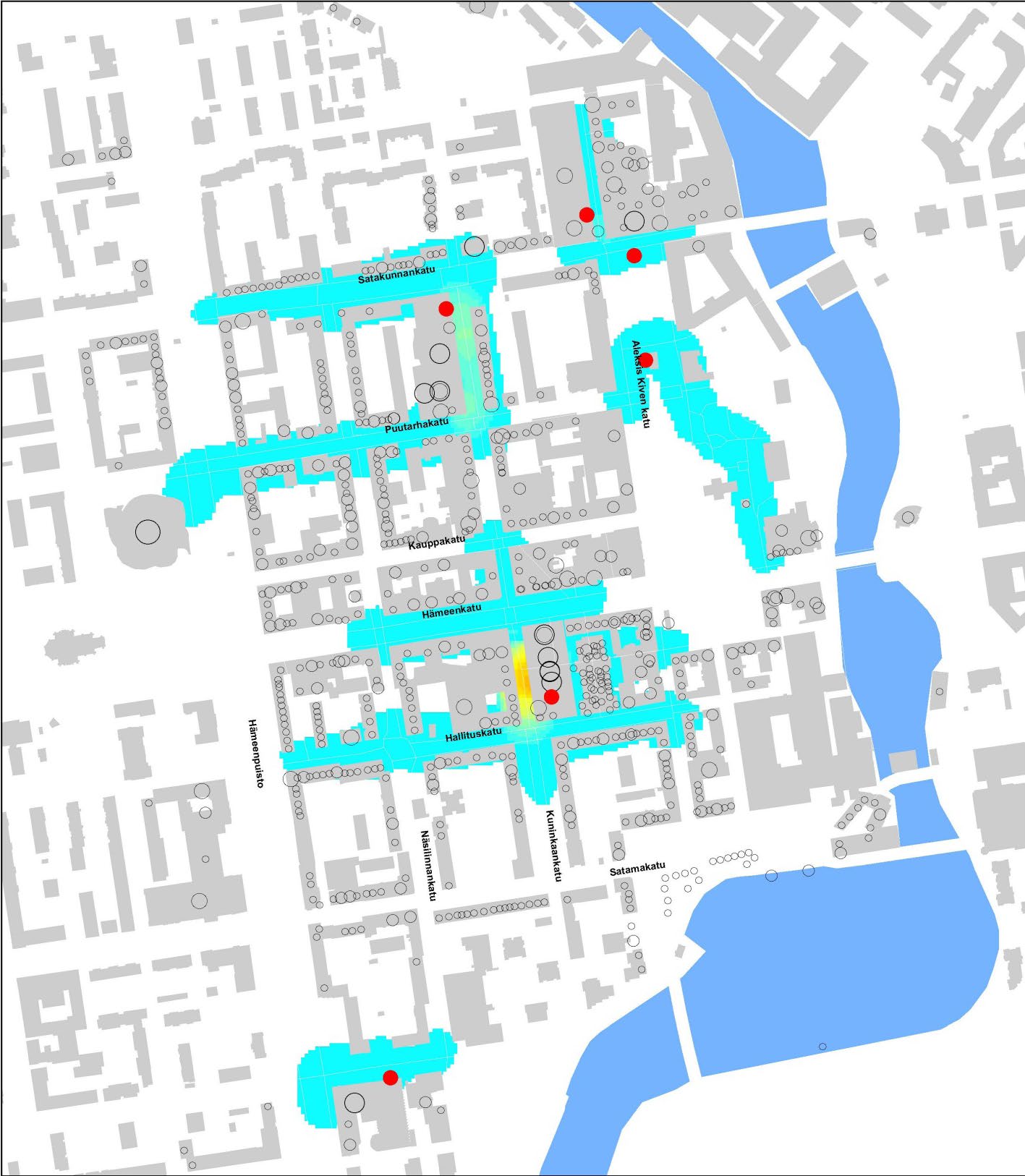 6.2.2 Nykytila Tampereen keskusta on yksi valtakunnan liikennejärjestelmän tärkeimpiä solmupisteitä.