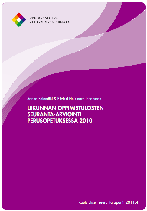 9-luokkalaisten fyysinen aktiivisuuden suosituksen saavuttaminen Oppilaista vain 10 % arvioi liikkuvansa