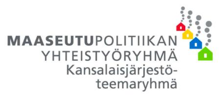 KOLMAS SEKTORI tavoite: demokratia, julkiset palvelut,