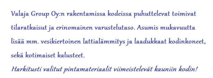 HUONEISTO Huoneistot: B5 ja B3 Tilat: 2 H +keittiö + sauna Pinta-ala: 50 m 2 Sijainti: Katinen, Hämeenlinna 2h+tupakeittiö+ sauna Osoite: Hopeapellontie