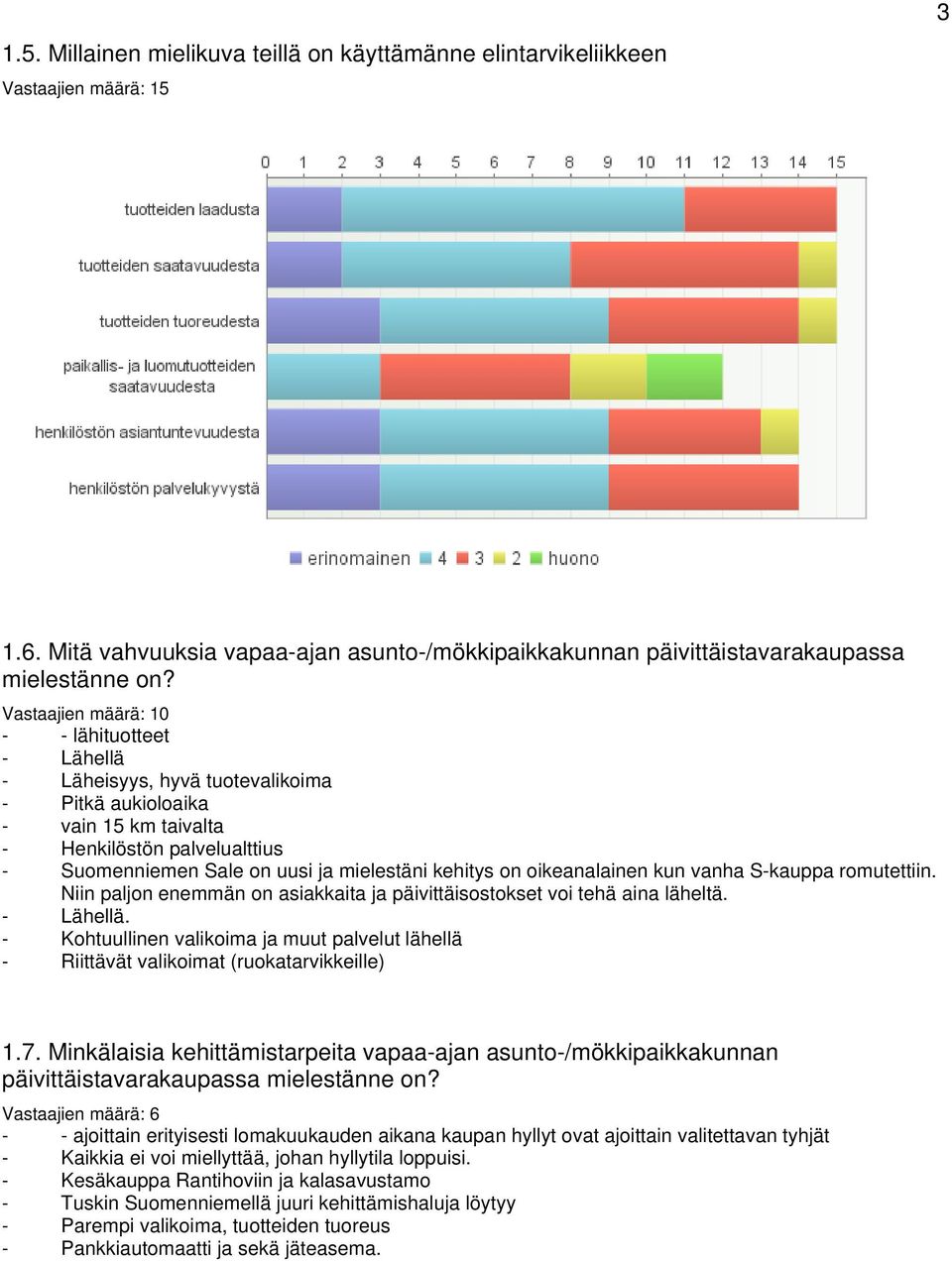 kehitys on oikeanalainen kun vanha S-kauppa romutettiin. Niin paljon enemmän on asiakkaita ja päivittäisostokset voi tehä aina läheltä. - Lähellä.