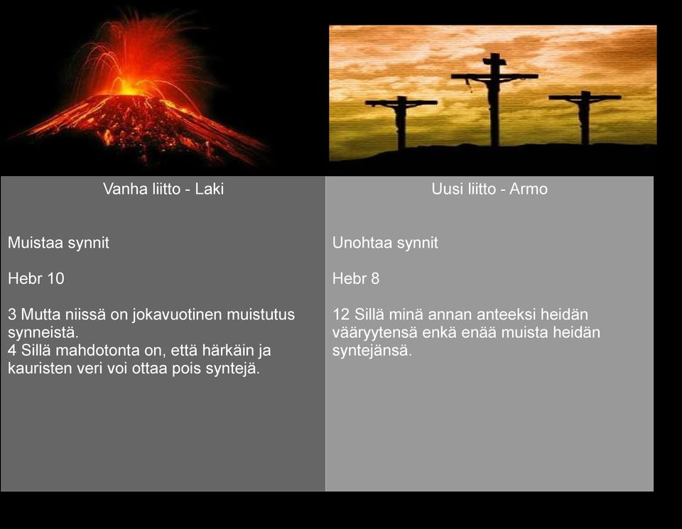 4 Sillä mahdotonta on, että härkäin ja kauristen veri voi ottaa