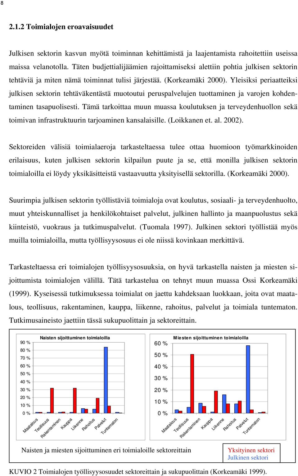 Ylesks peraatteks julksen sektorn tehtäväkentästä muotoutu peruspalvelujen tuottamnen ja varojen kohdentamnen tasapuolsest.