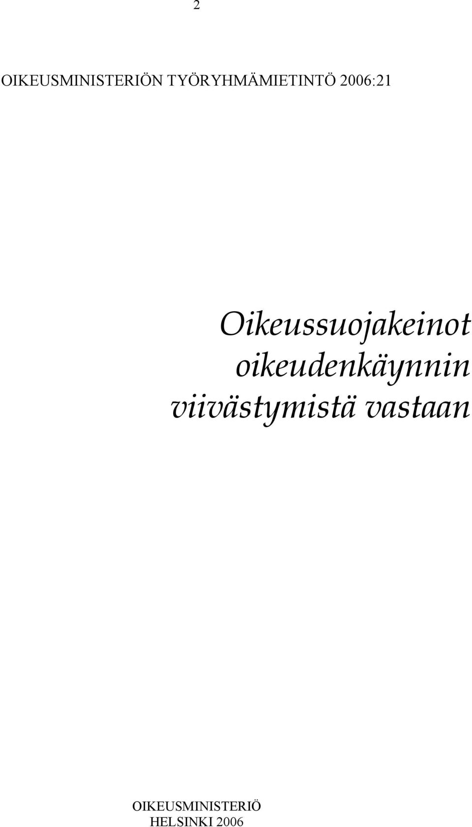 Oikeussuojakeinot