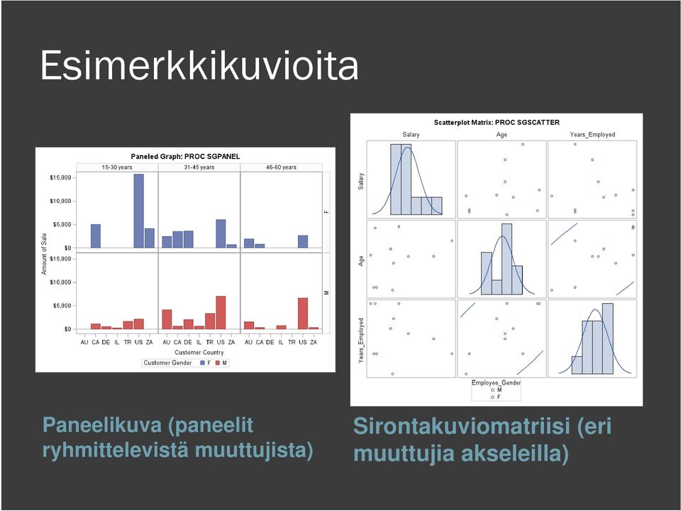 ryhmittelevistä muuttujista)