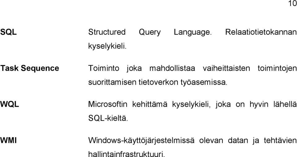 suorittamisen tietoverkon työasemissa.