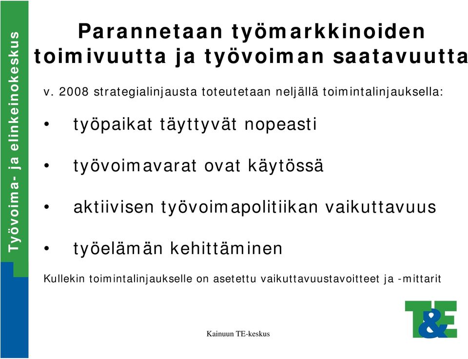 täyttyvät nopeasti työvoimavarat ovat käytössä aktiivisen työvoimapolitiikan