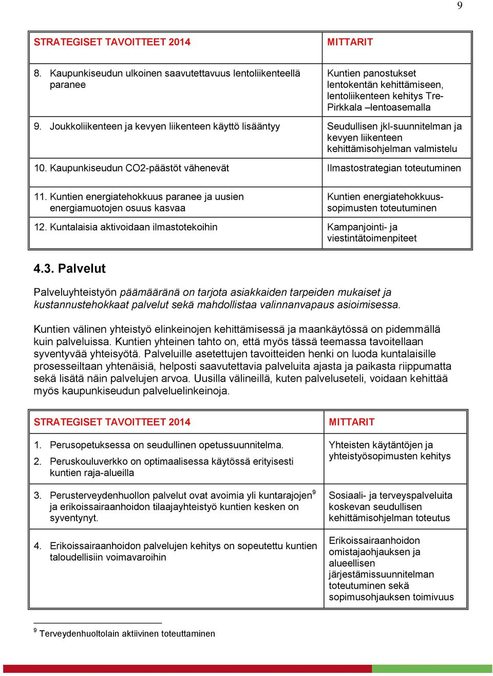 Joukkoliikenteen ja kevyen liikenteen käyttö lisääntyy Seudullisen jkl-suunnitelman ja kevyen liikenteen kehittämisohjelman valmistelu 10.