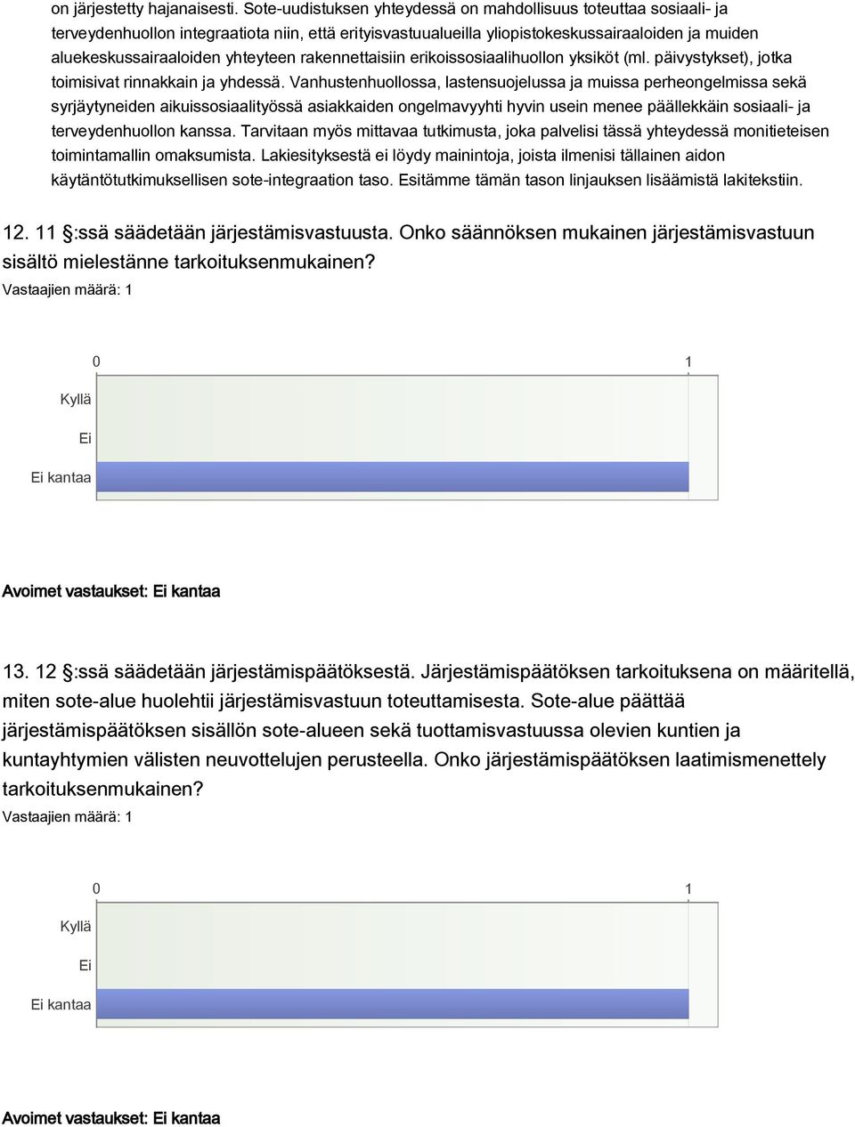 yhteyteen rakennettaisiin erikoissosiaalihuollon yksiköt (ml. päivystykset), jotka toimisivat rinnakkain ja yhdessä.