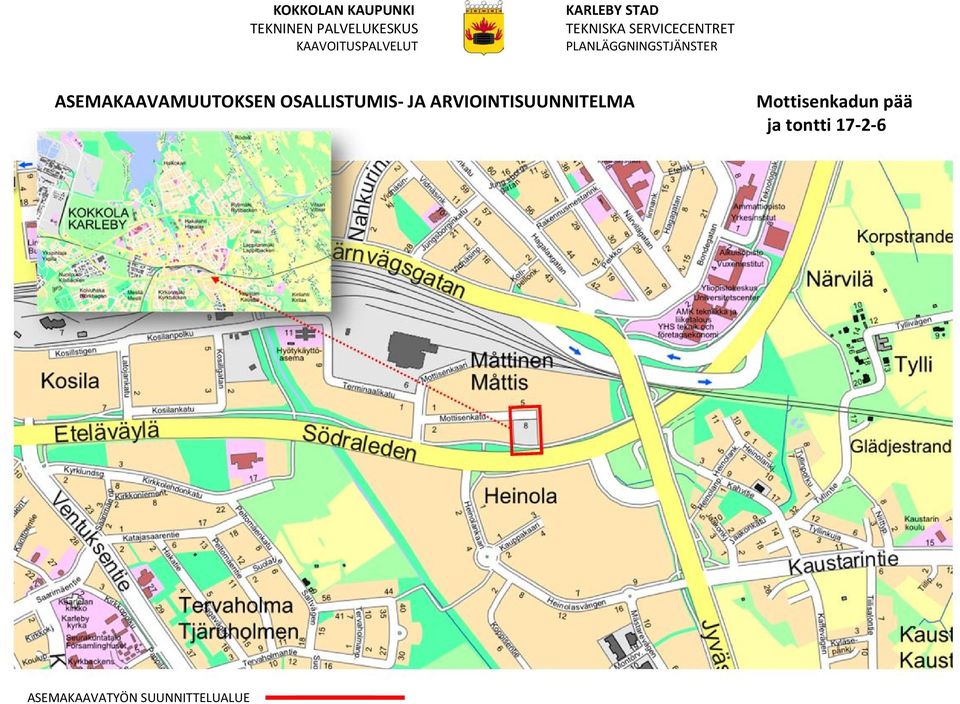 ASEMAKAAVAMUUTOKSEN OSALLISTUMIS- JA ARVIOINTISUUNNITELMA