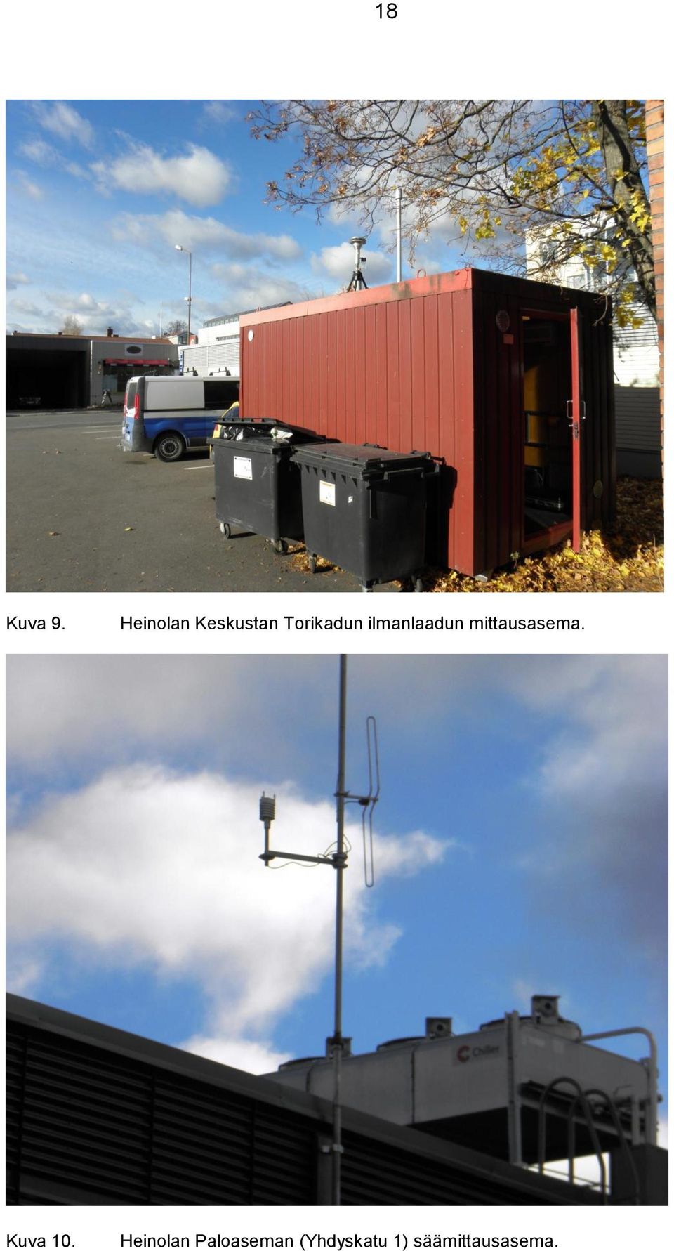 ilmanlaadun mittausasema.