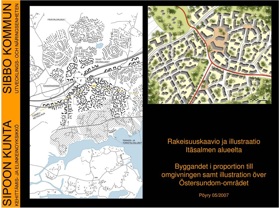 proportion till omgivningen samt