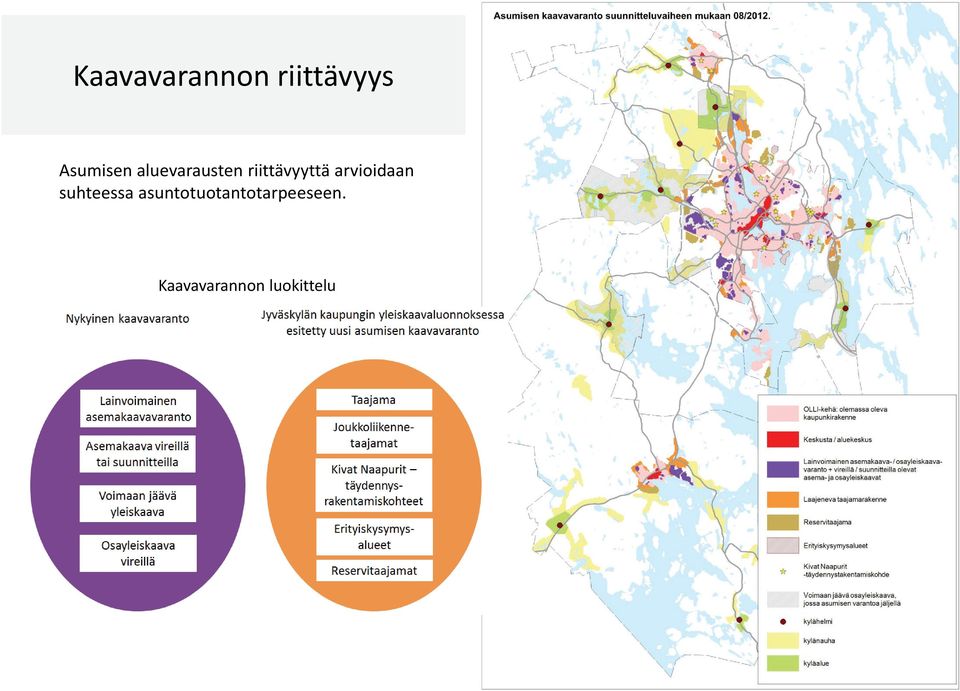 riittävyyttä arvioidaan